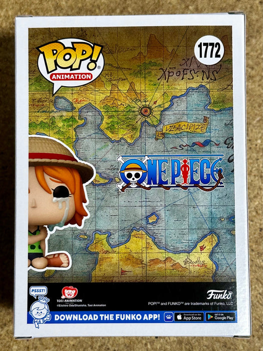 Funko Pop! Animation Nami (Crying) #1772 One Piece 2024 Straw Hat Navigator - for just $13! 