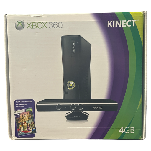 Xbox 360 Slim Console 4GB Kinect Bundle - Xbox 360 - for just $166.99! 