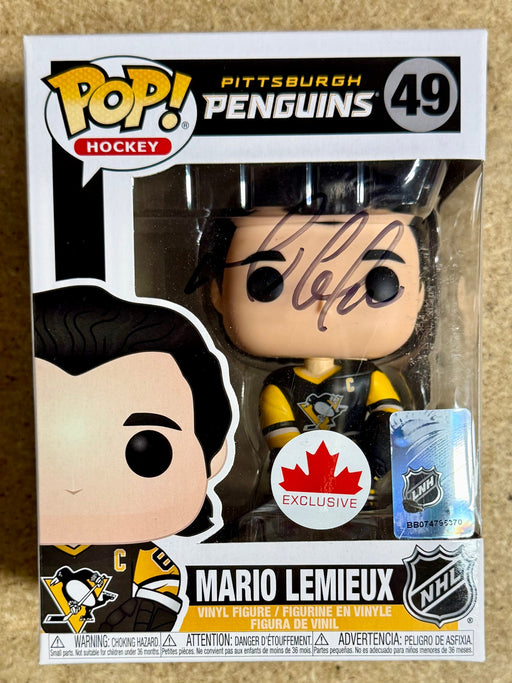 Mario Lemieux Signed NHL Pittsburgh Penguins Funko Pop! Exclusive With JSA COA - for just $500! 