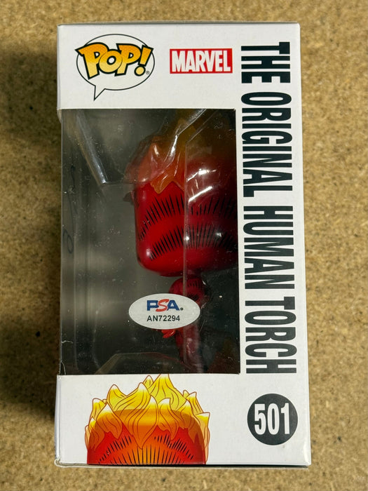 Brian Austin Green Signed Fantastic Four Original Human Torch #501 Funko Pop! With PSA COA - for just $65! 