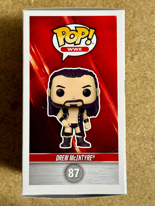 Funko Pop! WWE Drew McIntyre #87 Wrestling 2021 Scottish Warrior - for just $10! 