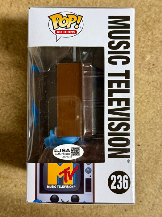 Musician Brent Smith Of Shinedown Signed 2024 MTV Funko Pop #236 With JSA COA - for just $140! 