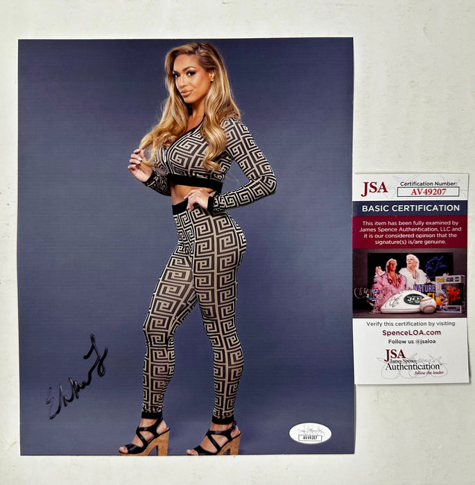 Elektra Lopez Signed 8X10 Photo WWE Wrestling Lagado Del Fantasma With JSA COA - for just $50! 