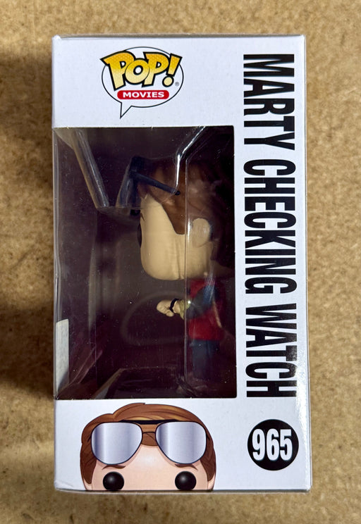 Funko Pop! Movies Marty McFly Checking Watch #965 Back to The Future SDCC 2020 Summer Con Exclusive - for just $15! 