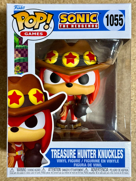 Funko Pop! Games Treasure Hunter Knuckles #1055 Sonic the Hedgehog 2024 Sega - for just $13! 