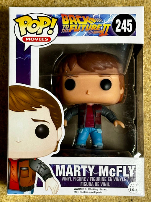 Funko Pop! Movies Marty McFly On Hoverboard #245 Back to the Future 2015 Vaulted Exclusive - for just $60! 