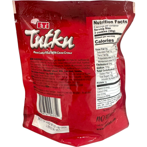 Eti Tutku Gourmet Cookies with Creamy Choco Filling - 180g Decadent Snack for Chocolate Lovers - for just $3.99! 