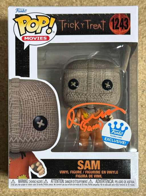 Quinn Lord Signed Trick R Treat Sam Funko Pop! #1243 FS Exclusive With JSA COA - for just $100! 