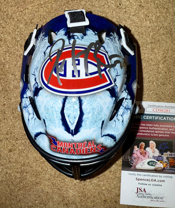 HOF Patrick Roy Signed Montreal Canadiens Mini Goalie Mask With JSA COA - for just $400! 