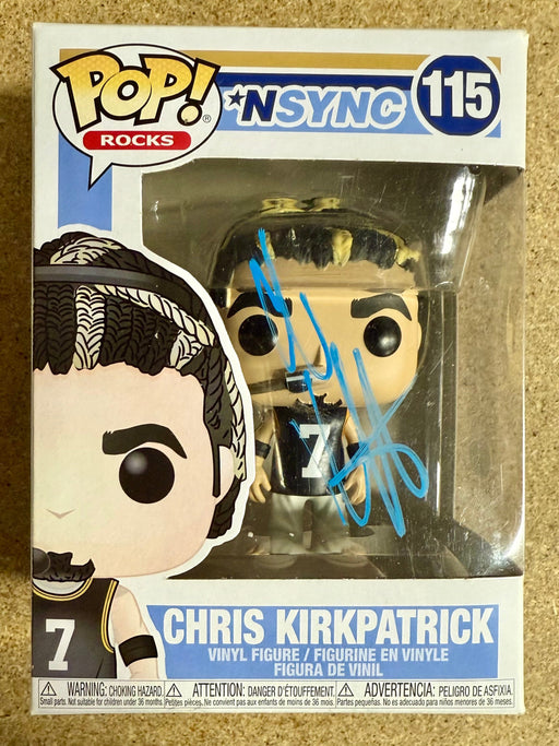 Chris Kirkpatrick Signed Nsync Funko Pop! #115 Vaulted 2019 With JSA COA - for just $75! 