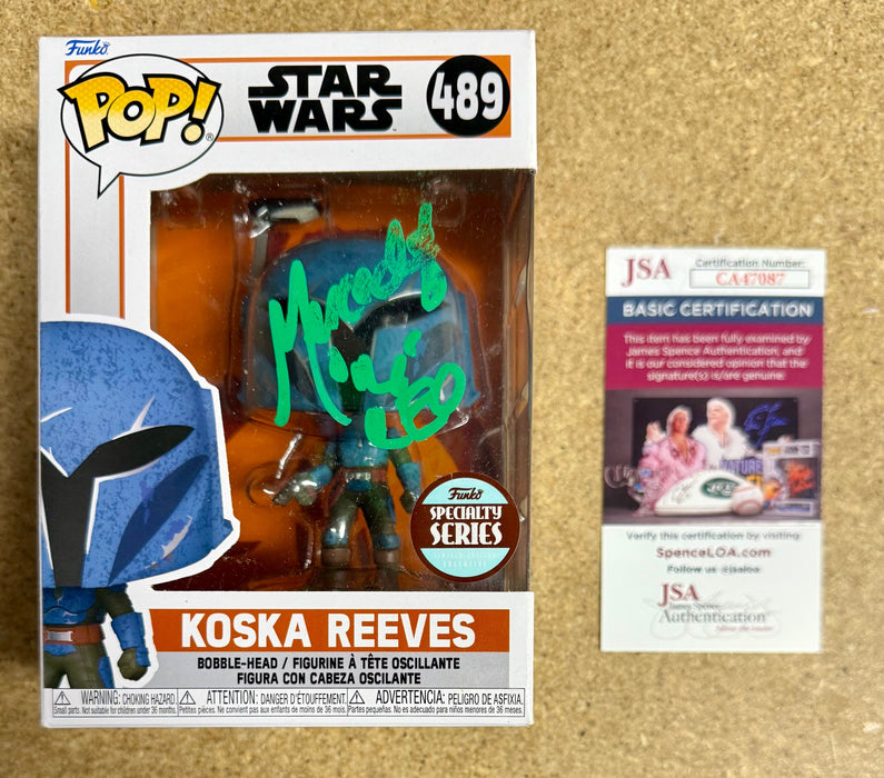Mercedes Varnado Signed Star Wars Koska Reeves Funko Pop! #489 With JSA COA - for just $150! 