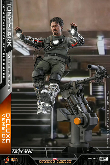 Tony Stark (Mech Test Version 2.0) Deluxe MMS582 Marvel Sixth Scale Figure by Hot Toys - for just $350! 