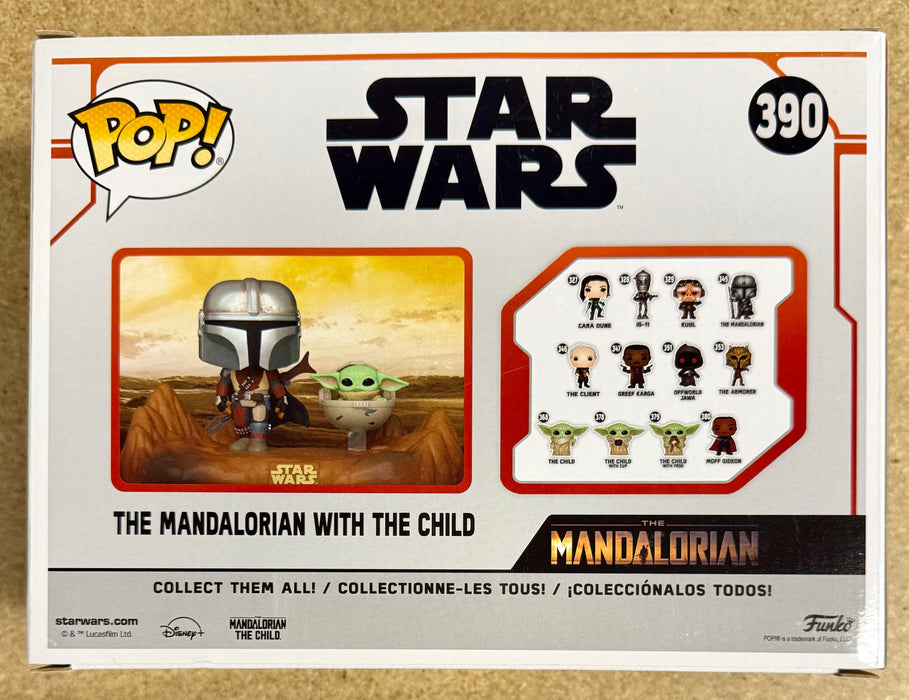 Funko Pop! Television Moments The Mandalorian With The Child #390 Star Wars 2020 - for just $10! 