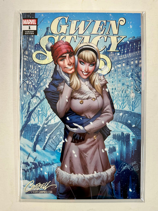 Gwen Stacy #1 J Scott Campbell Exclusive Set Of 4 Marvel Comics 2020 Seasons - for just $130! 