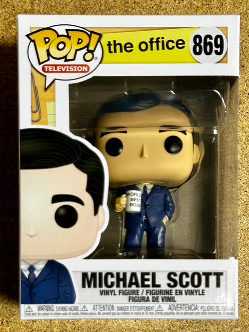 Funko Pop! Television Michael Scott With Mug #869 The Office Dunder Mifflin 2024 - for just $13! 