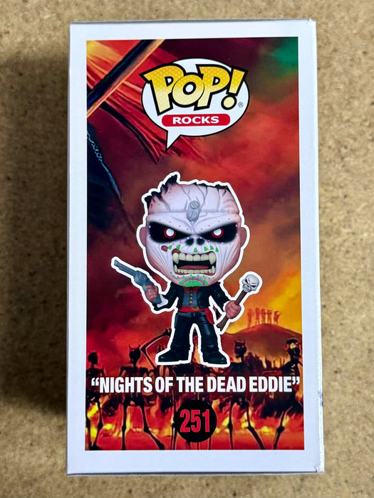 Bruce Dickinson Signed Iron Maiden Eddie Funko Pop! Rocks #251 With JSA COA - for just $450! 
