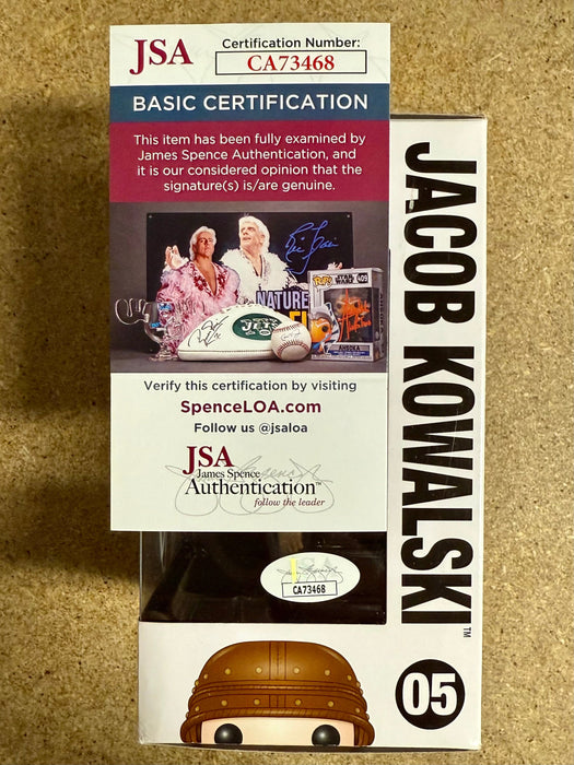 Dan Fogler Signed Fantastic Beasts Jacob Kowalski Funko Pop! #05 With JSA COA - for just $140! 