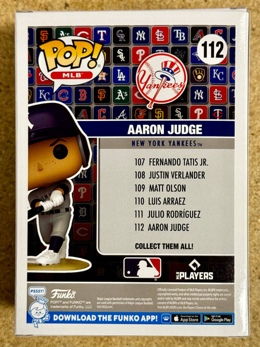 Funko Pop MLB Aaron Judge #112 New York Yankees Baseball Outfielder 2024 - for just $13! 