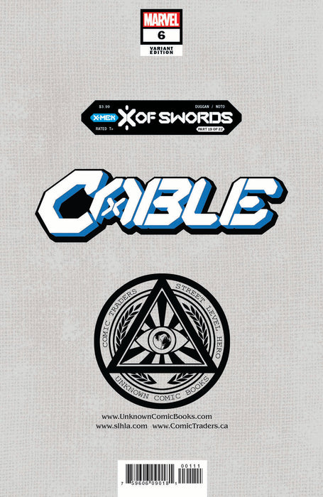 [Signed by Lawerence Bayne] Cable #6 Unknown Comics David Nakayama Exclusive Virgin Var Xos [IN STOCK] - for just $60! 
