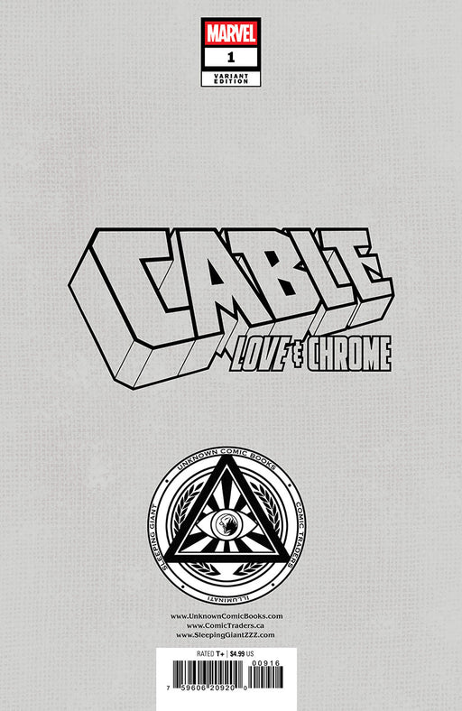 Cable: Love & Chrome #1 Unknown Comics Tyler Kirkham Connecting Cover Exclusive Var (01/01/2025) - for just $10! 