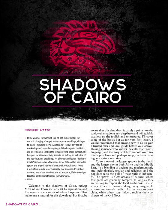 Shadowrun RPG: Risks & Rewards (6E) - for just $49.99! 