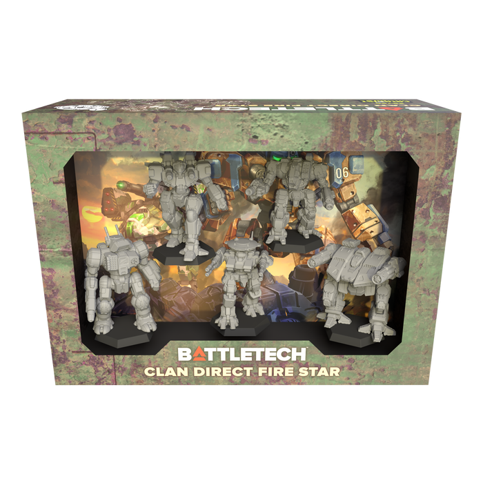 BattleTech: Mercenaries ForcePack - Clan Direct Fire Star - for just $39.99! 