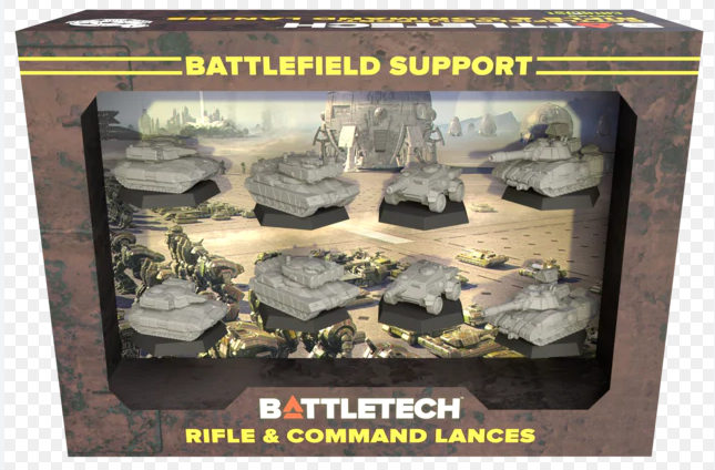 BattleTech: Mercenaries ForcePack - Battlefield Support Rifle & Command Lances - for just $44.99! 