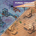BattleTech Alien Worlds: Battle Mat - Fungal Crevasse/Washout - for just $39.99! 