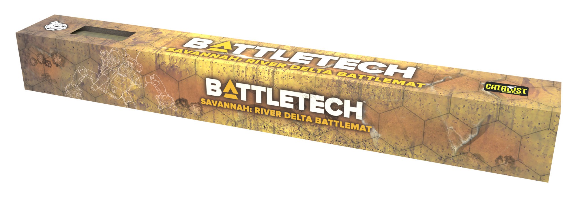 Battletech - Savannah River Delta/City Ruins Battlemat - for just $39.99! 