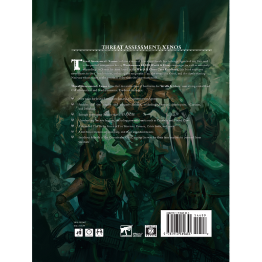 Warhammer 40K: Wrath & Glory RPG - Threat Assessment - Xenos - for just $44.99! 