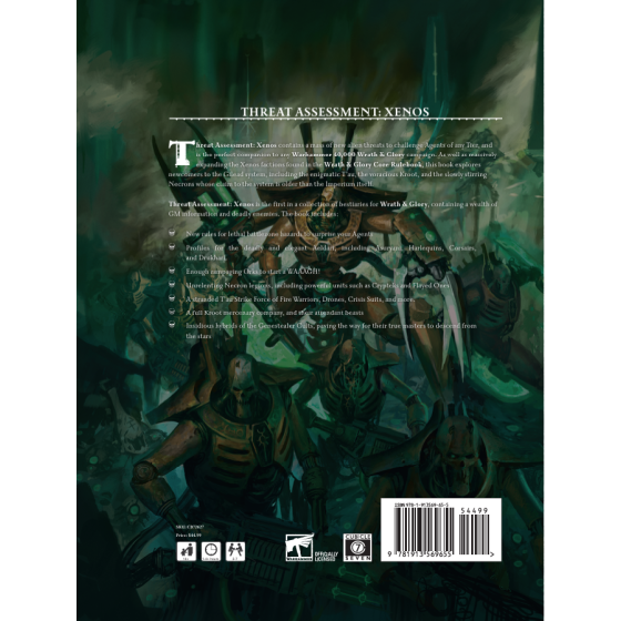 Warhammer 40K: Wrath & Glory RPG - Threat Assessment - Xenos - for just $44.99! 