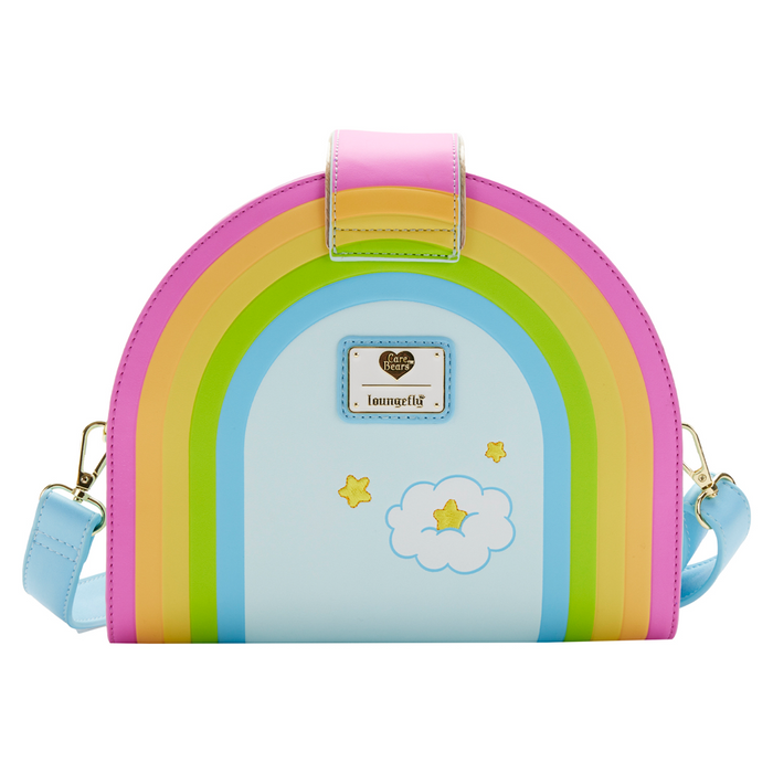 Loungefly: Carebears - Rainbow Swing Cross Body Bag - for just $75! 