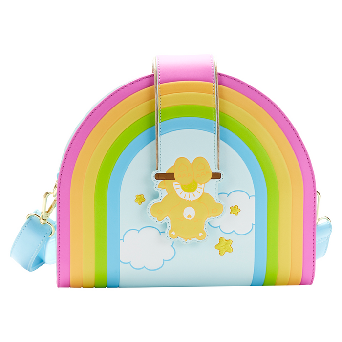 Loungefly: Carebears - Rainbow Swing Cross Body Bag - for just $75! 