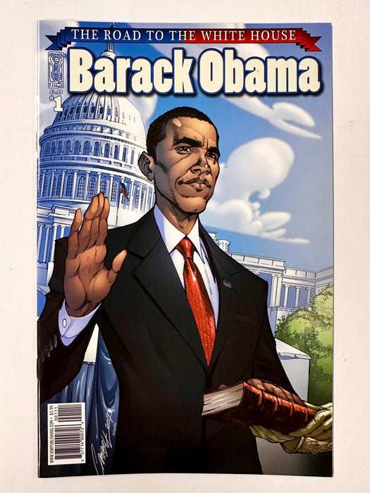 Barack Obama: Road To The White House #1 J. Scott Campbell IDW Publishing 2009 - for just $7! 