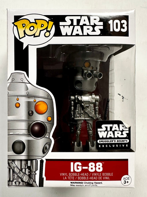 Funko Pop! Star Wars Droid IG-88 #103 Smugglers Bounty 2016 Vaulted Exclusive - for just $12! 