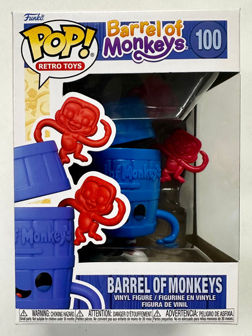 Funko Pop! Retro Toys Barrel Of Monkeys #100 Hasbro Board Games 2021 - for just $10! 