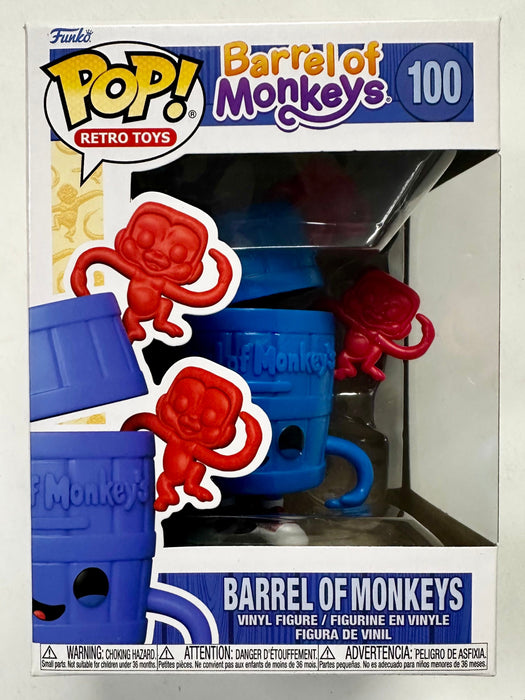 Funko Pop! Retro Toys Barrel Of Monkeys #100 Hasbro Board Games 2021 - for just $10! 