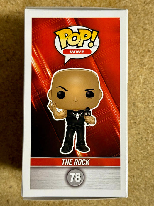 Funko Pop! WWE Dwayne “The Rock” Johnson #78 Wrestling Rock Bottom People’s Elbow - for just $12! 