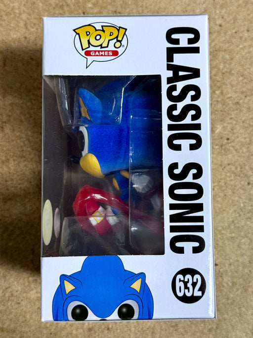 Funko Pop! Games Flocked Classic Sonic The Hedgehog #632 FS 2020 Exclusive - for just $80! 
