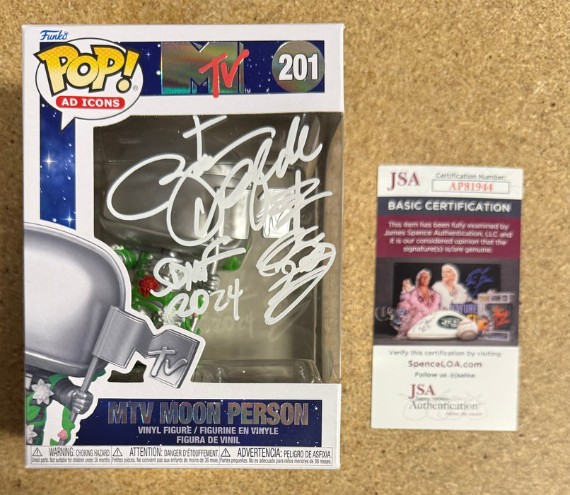 Zakk Wylde Signed MTV Black Label Society Moon Man Funko Pop! #201 With JSA COA - for just $300! 