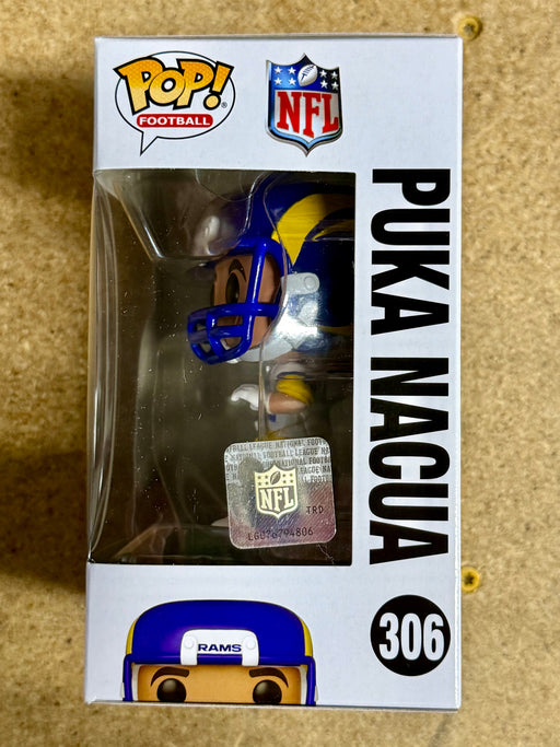 Funko Pop! Football Puka Nacua #306 NFL Los Angeles Rams 2025 BYU Washington State - for just $15! 