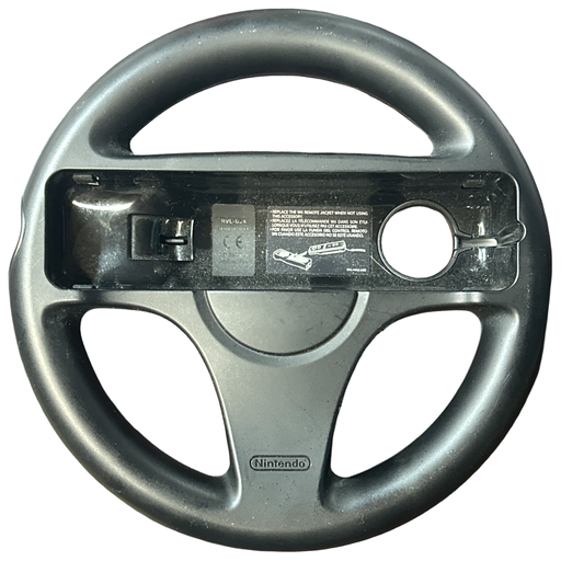 Wii Wheel - Wii (White & Black) - for just $7.59! 