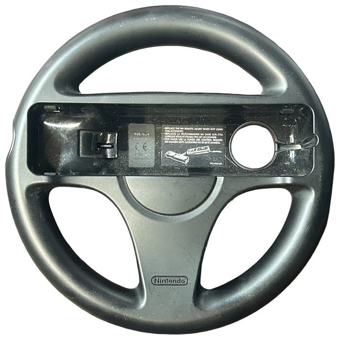 Wii Wheel - Wii (White & Black) - for just $7.59! 