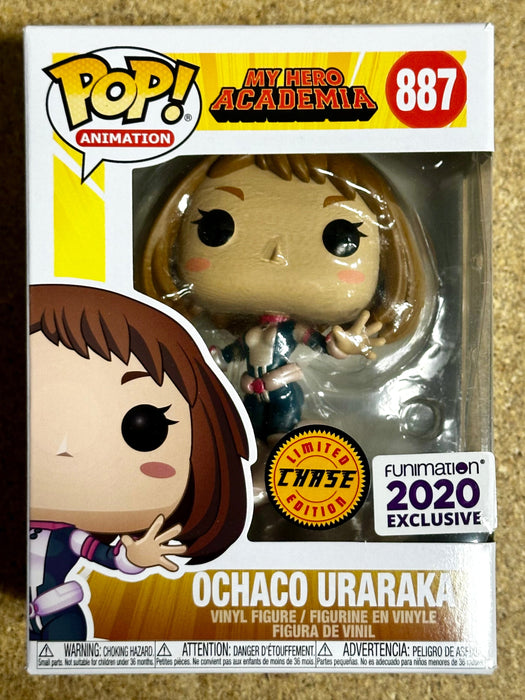 Funko Pop! Animation Chase Ochaco #887 My Hero Academia 2020 Vaulted Exclusive - for just $80! 