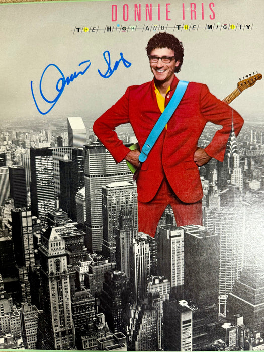 Donnie Iris Signed AUTOGRAPHED The High And The Mighty 1982 Vinyl With JSA COA - for just $130! 