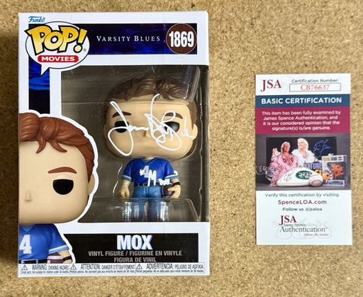 James Van Der Beek Signed Varsity Blues Mox Funko Pop! #1869 With JSA COA - for just $175! 