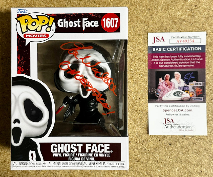 Rex Lee Waddell Jr Signed Ghost Face Scream 2024 Funko Pop! #1607 With JSA COA - for just $125! 