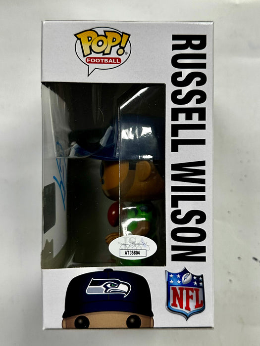 Russell Wilson Signed NFL Seattle Seahawks Funko Pop! #57 Steelers 2023 With JSA COA - for just $375! 