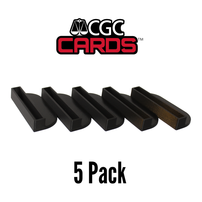 Basic Stands - CGC - Black - 5 Pack - Premium Basic Stands - Just $9.99! Shop now at Retro Gaming of Denver