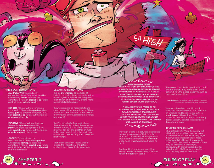 CHEW: The Roleplaying Game (RPG Book + PDF) - for just $19.99! 